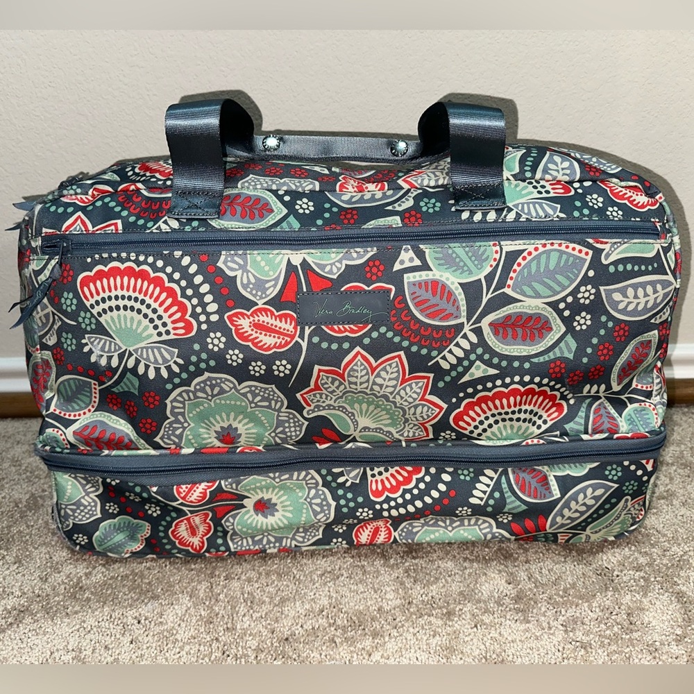 Vera Bradley Rolling Duffel Bag - Nomadic Floral